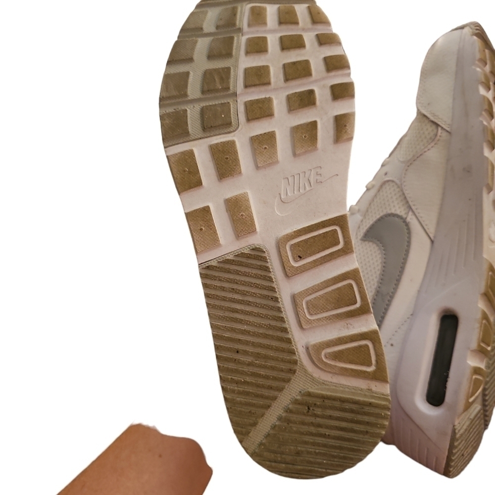 Nike Air Max sz 11 white sneakers athletic shoes SH237 - Picture 5 of 7